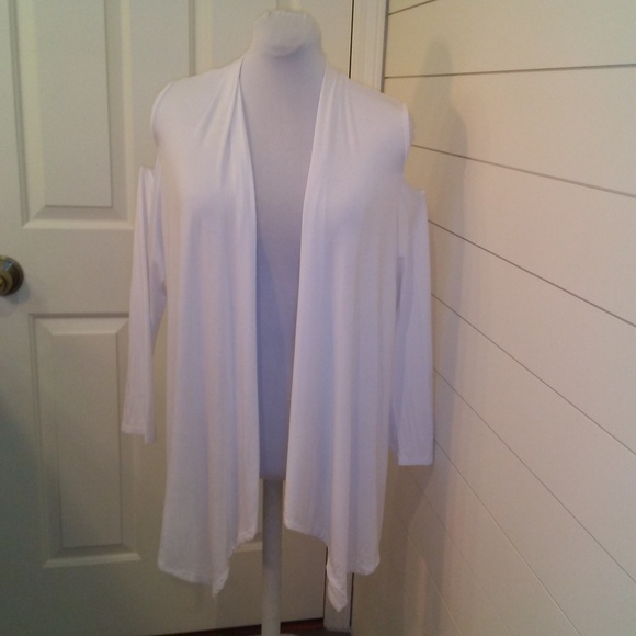 Soft Surroundings Cold Shoulder Cardigan Size Small - Picture 1 of 7